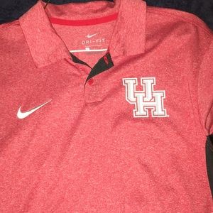 University of Houston UH Nike Polo - Small